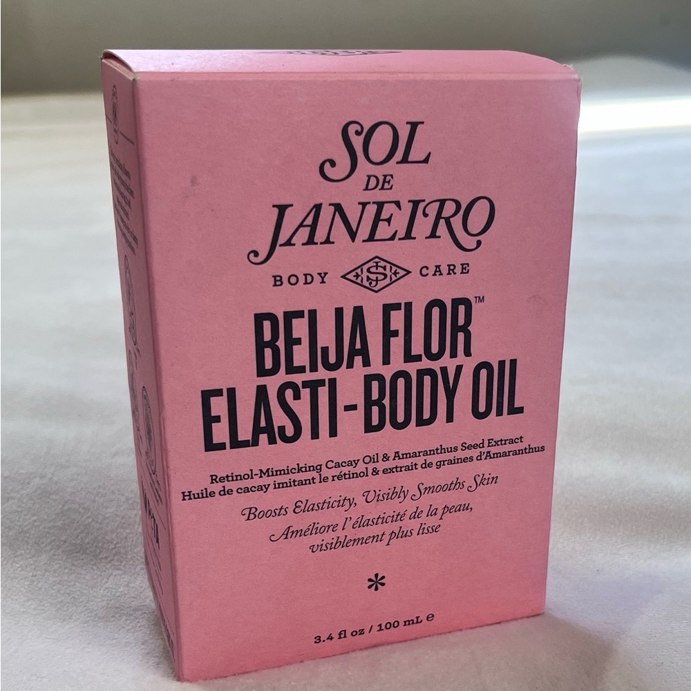 Sol de Janeiro Beija Flor Elasti Body Oil  3.4oz Cheriosa 68 - NEW IN BOX